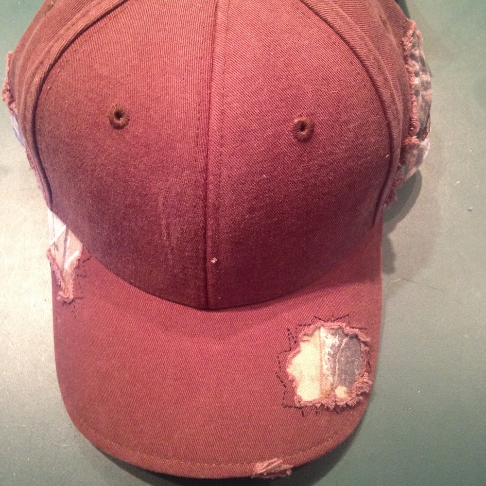 Brown weathered hat